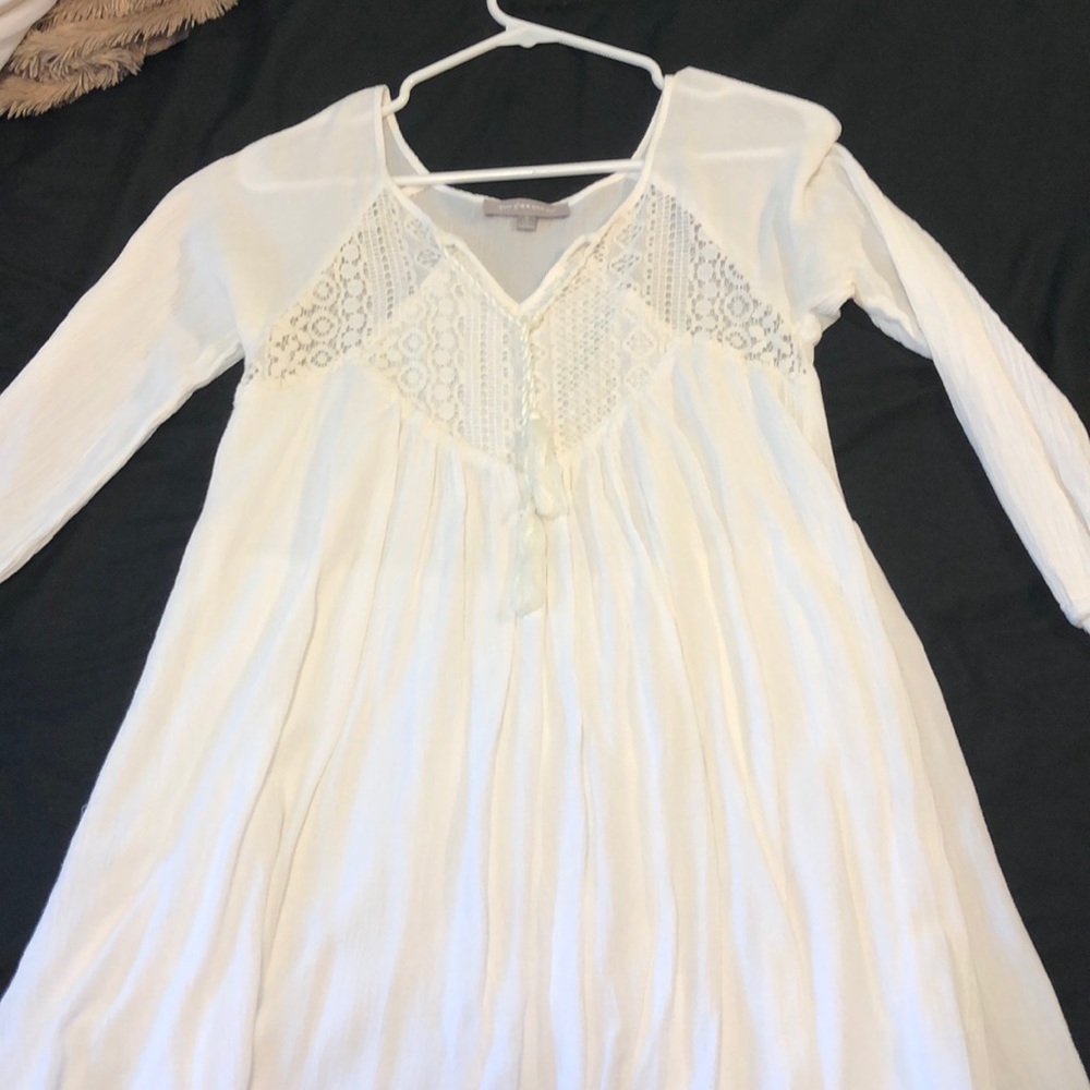 White dress